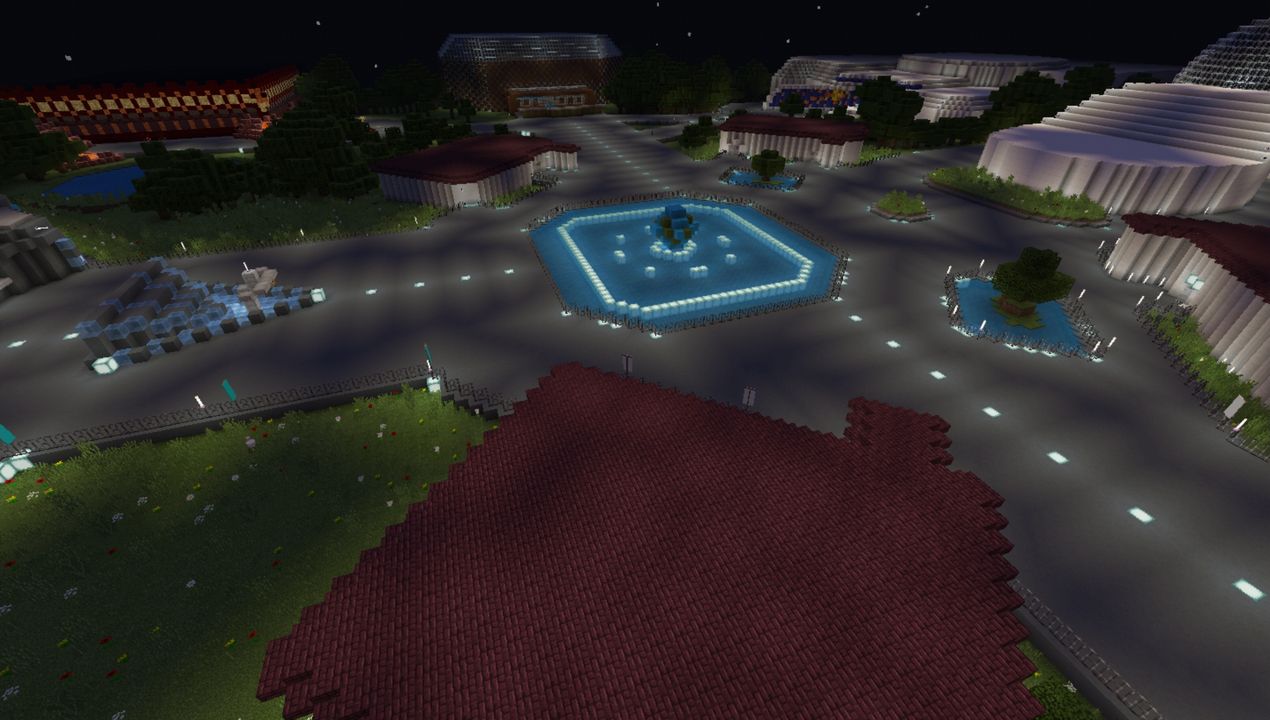 image for 1Epcot Center map for MCPE