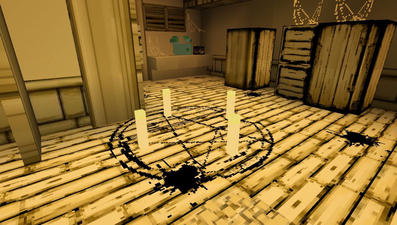 image for 2Bendy Game Horror MCPE map (Previous Story 1)
