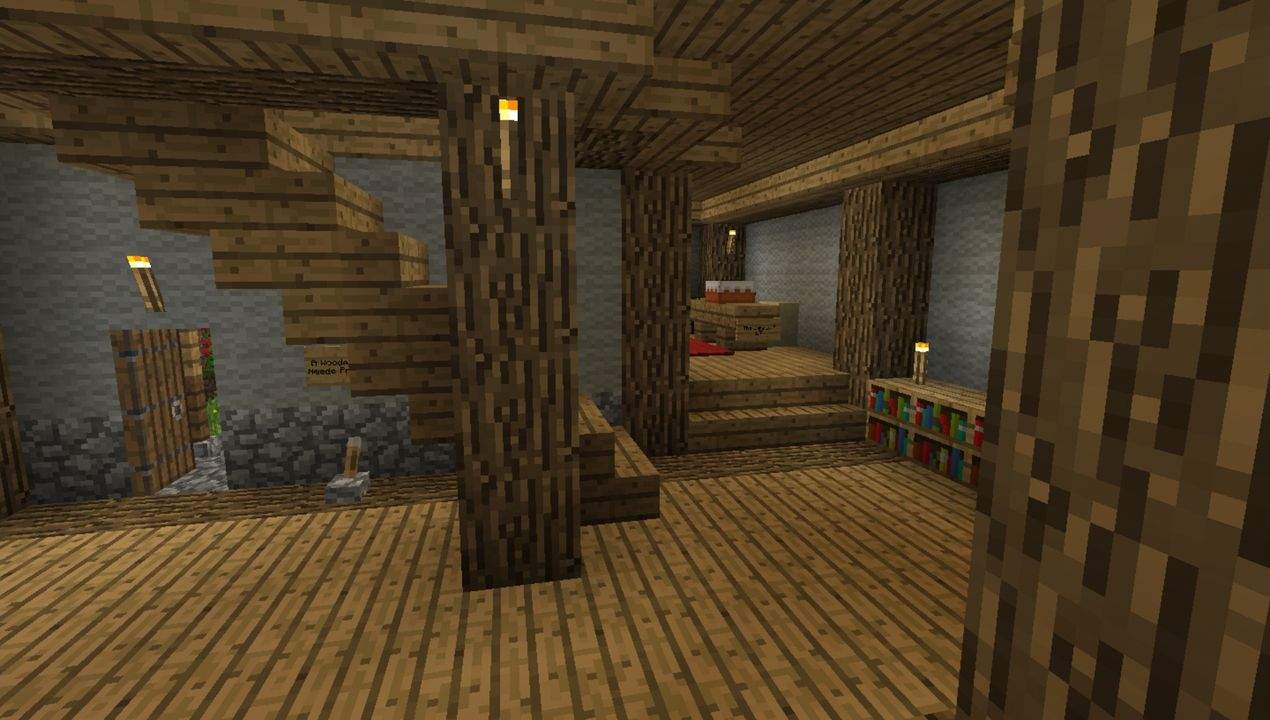 image for 2A Nice Survival House MCPE map
