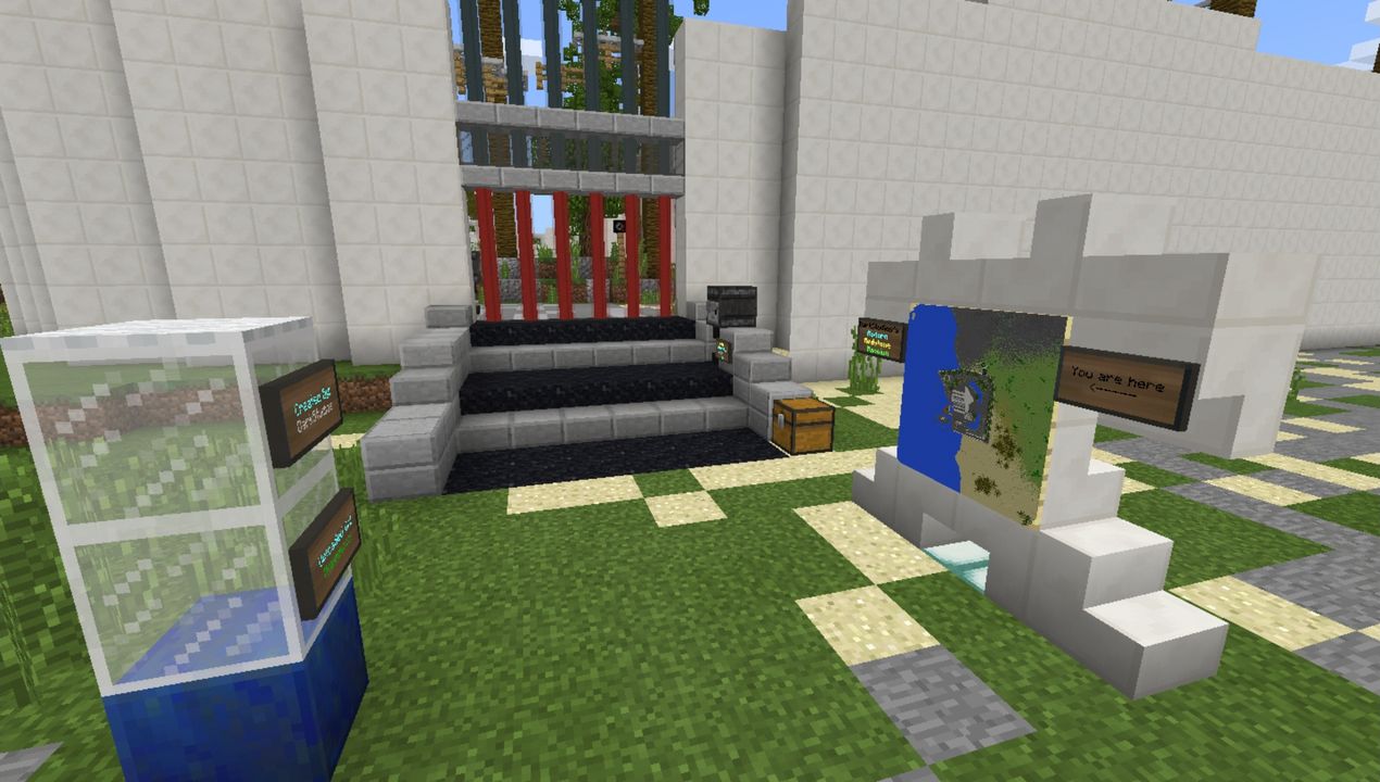 Related image of Advanced Redstone Mansion Redstone Minecraft Pe Maps.