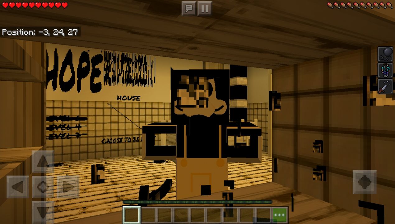 image for 3Bendy Game Horror 4 MCPE map