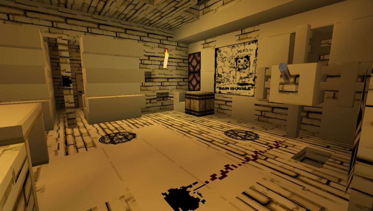 image for 4MCPE map: Bendy Game Horror 2