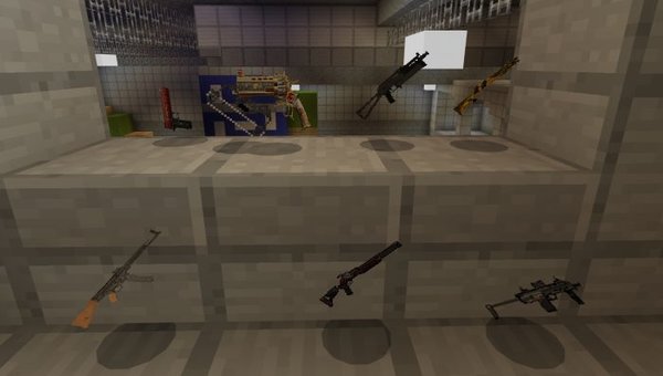 SCP Containment Breach PvP Minecraft Map