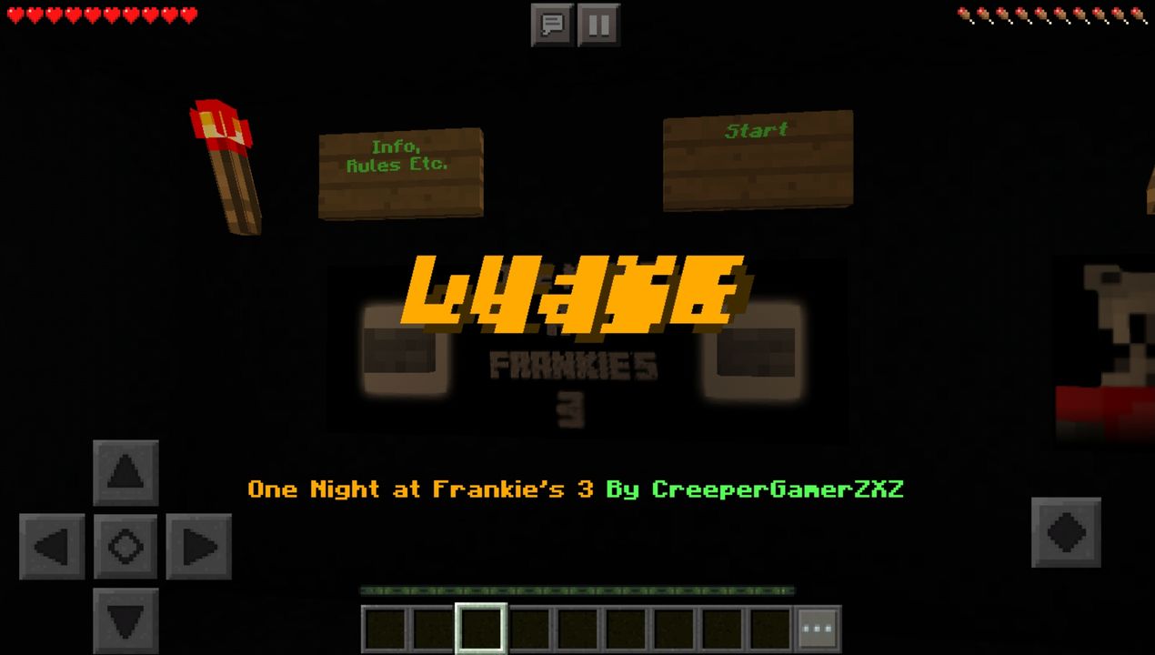 image for 1One Night At Frankie’s 3. Map for MCPE