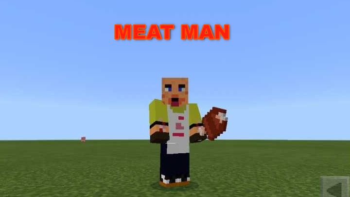 Meat Man MCPE map