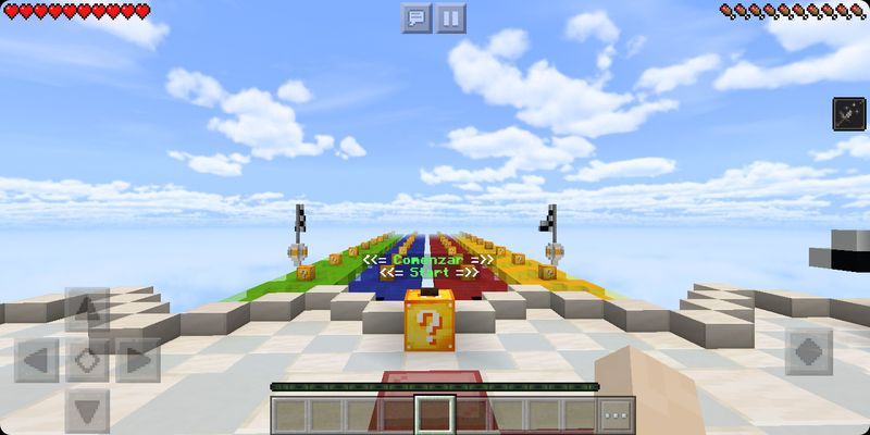 Lucky Block New Race MCPE map