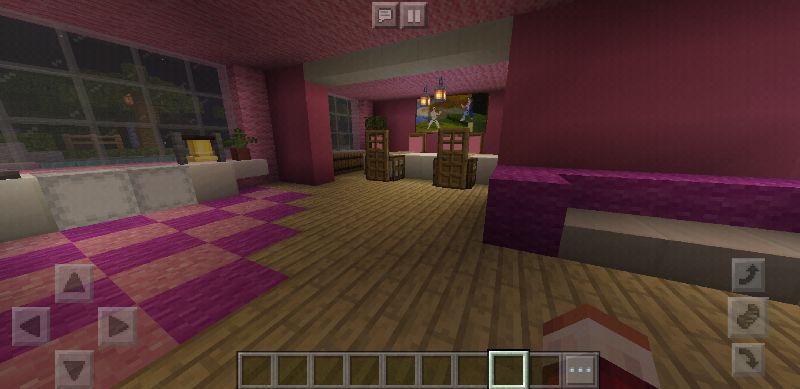 image for 3Pink Mansion MCPE map for girls